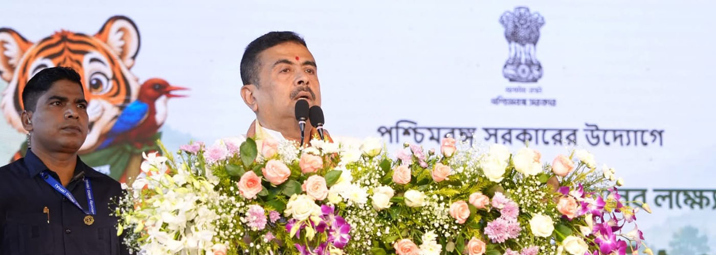 Hon'ble Chief Minister Shri Suvendu Adhikari inaugurates Aranya Saptah at Banabitan, launches Banarath, and urges people to plant more trees under 'Ek Ped Maa Ke Naam'