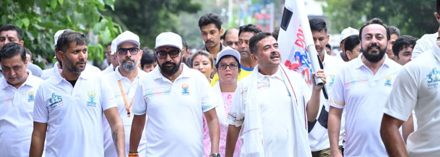 International Yoga Day observed through 'Daud Se Dhyan'