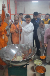 Inauguration of ISKCON Mid-Day Meal Kitchen