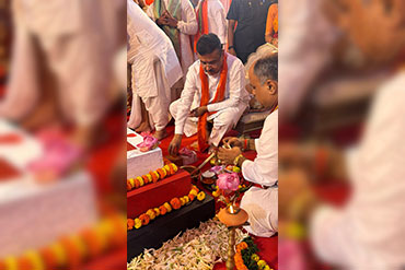 Bhoomi Pujan in New Town