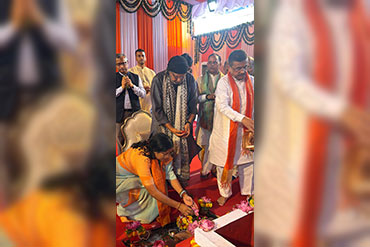 Bhoomi Pujan in New Town