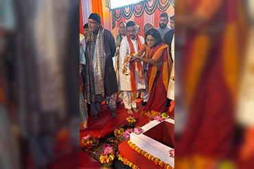 Bhoomi Pujan in New Town