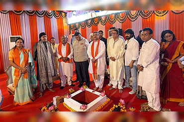 Bhoomi Pujan in New Town