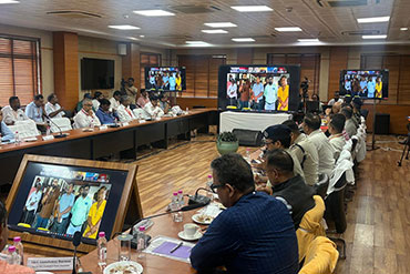 Administrative meeting at Uttar Kanya